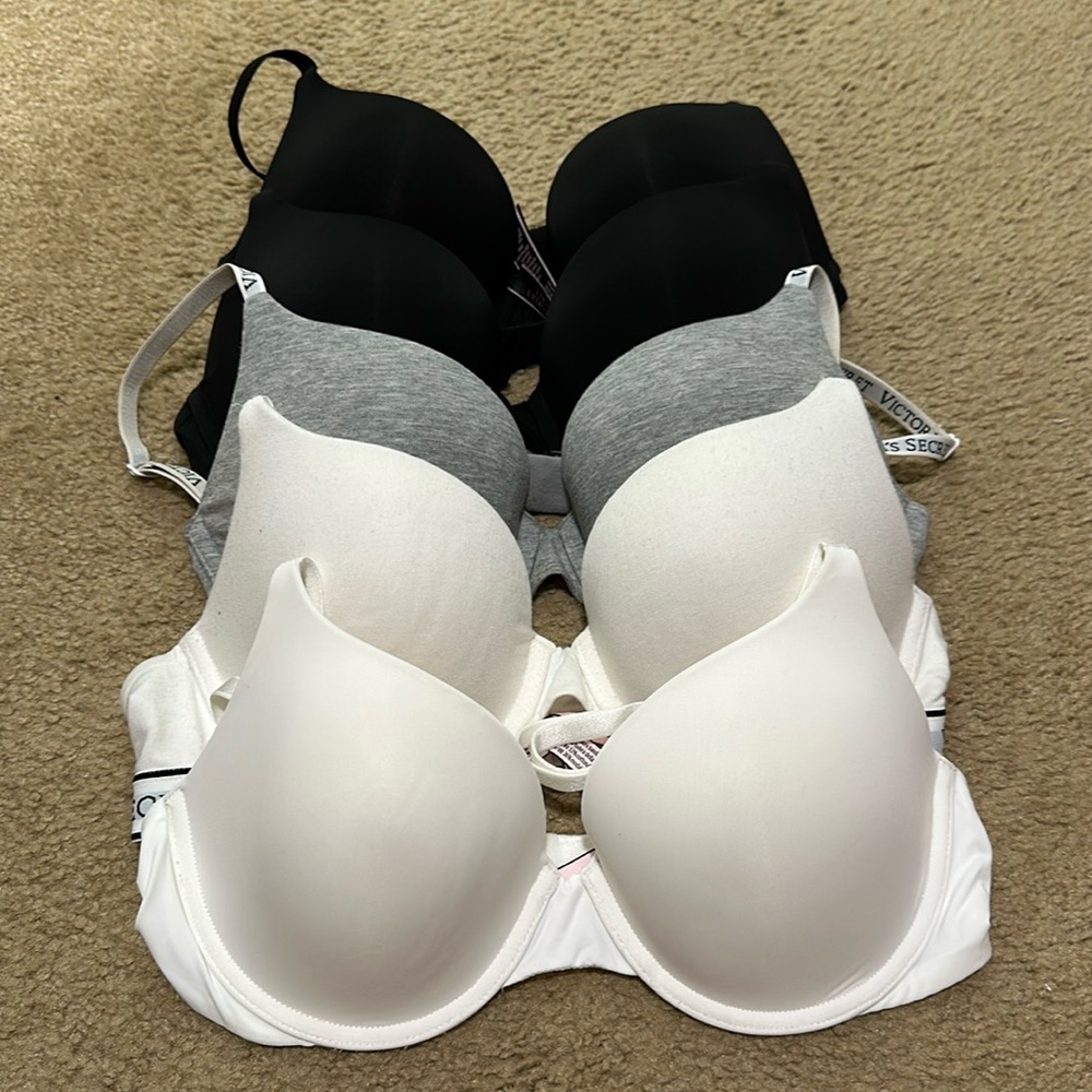 Victoria’s Secret T-Shirt Push Up Full Coverage Bras